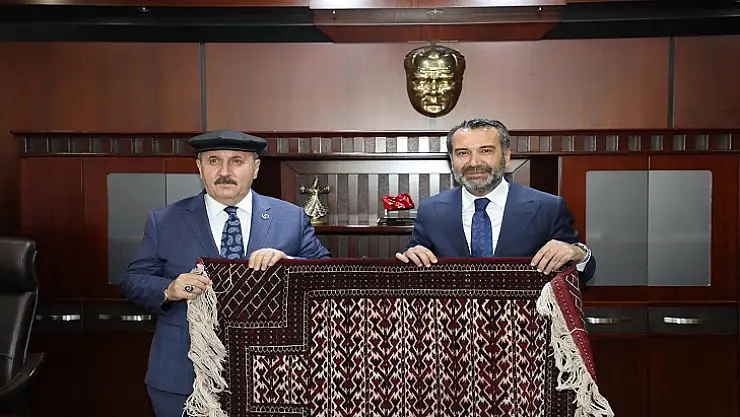BBP Genel Başkanı Destici Başkan Şerifoğulları'nı Ziyaret Etti