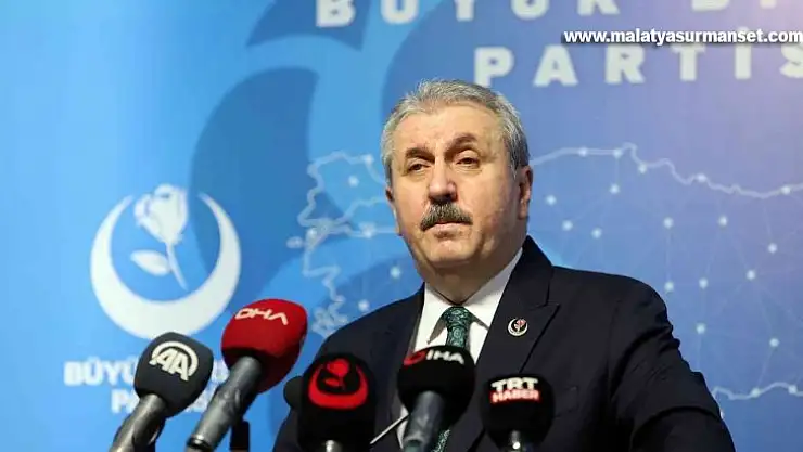 BBP Lideri Destici Bu durumu bir istismar siyaseti olarak görüyoruz