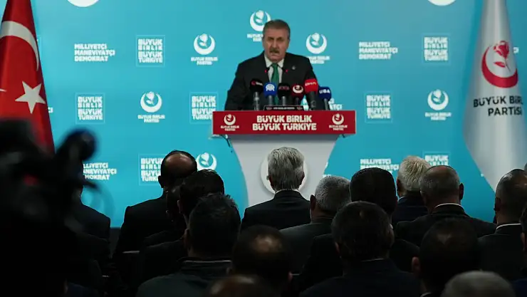 BBP Lideri Destici Gazze'deki ateşkes kalıcı barışa dönüşmeli