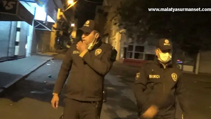 Bekçilerin 'düdük' mesaisi