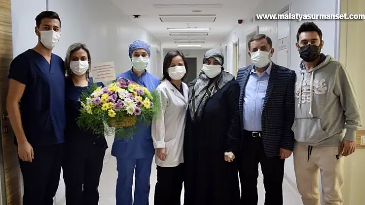Belediye Başkanı'nın eşi koronayı yendi