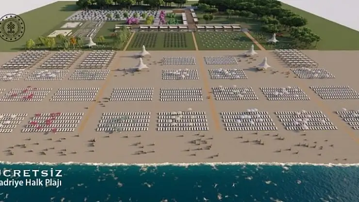 Belek'te bu yaz iki ücretsiz halk plajı hizmete girecek