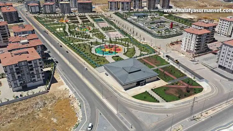 Belkıs Millet Bahçesi halkın kullanımına açıldı