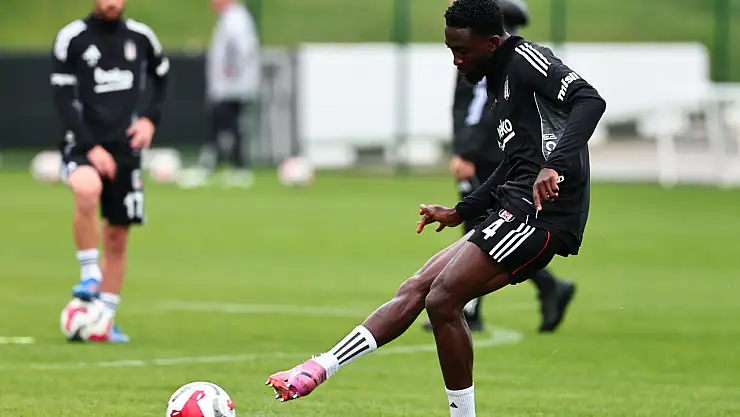 Beşiktaş Gençlerbirliği maçının hazırlıklarını sürdürdü
