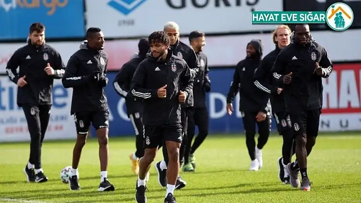 Beşiktaş, Sivasspor maçı hazırlıklarına ara vermeden başladı