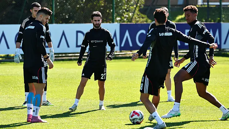 Beşiktaş'ta Konyaspor maçının hazırlıkları tamamlandı
