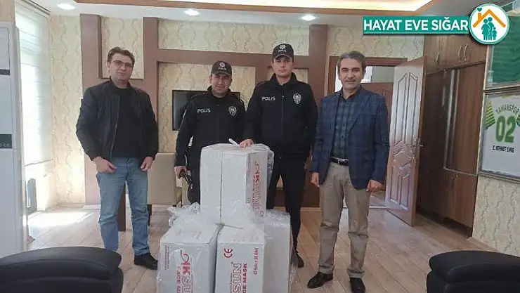 Besni Belediyesi 30 bin adet meşke dağıttı