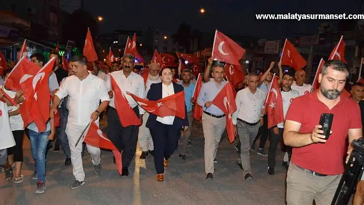 Besni'de 15 Temmuz coşkusu