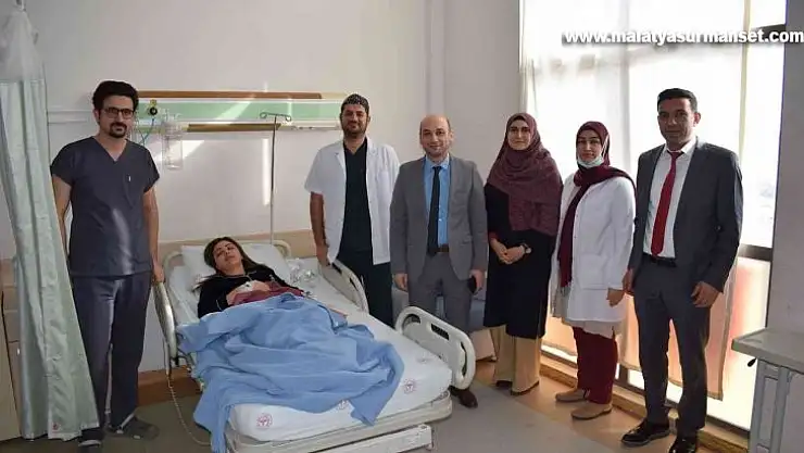 Besni'de ilk kez kapalı lazer taş ameliyatı yapıldı