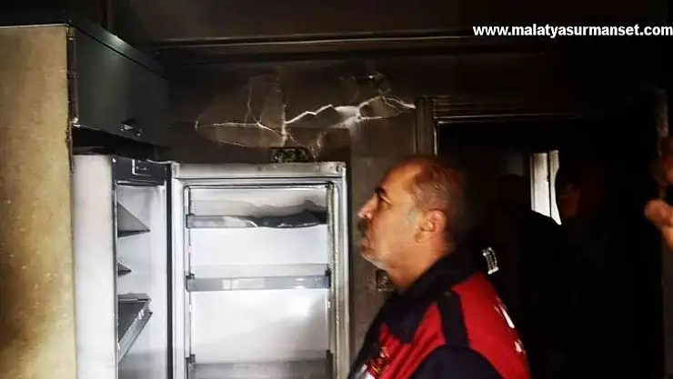Besni'de ki yangında 2 kişi yaralandı