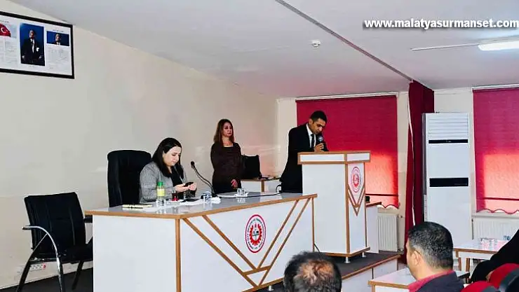 Besni'de meclis toplantısı yapıldı