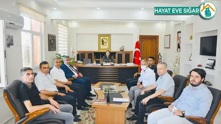 Besni'de sınav koordinasyon kurulu toplandı