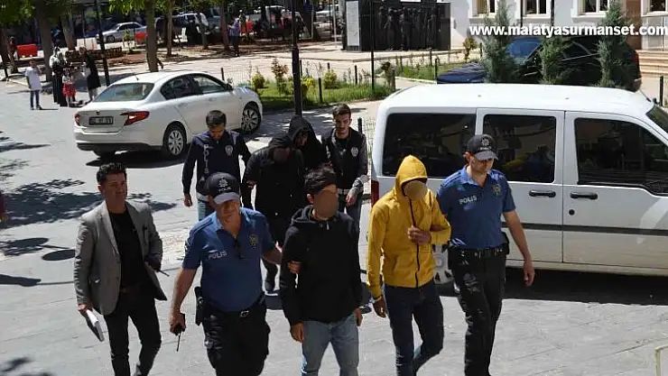 Besni'de yakalanan 3 ikamet hırsızı tutuklandı