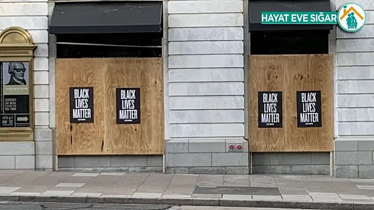 Beyaz saray çevresinde protestolar devam ediyor