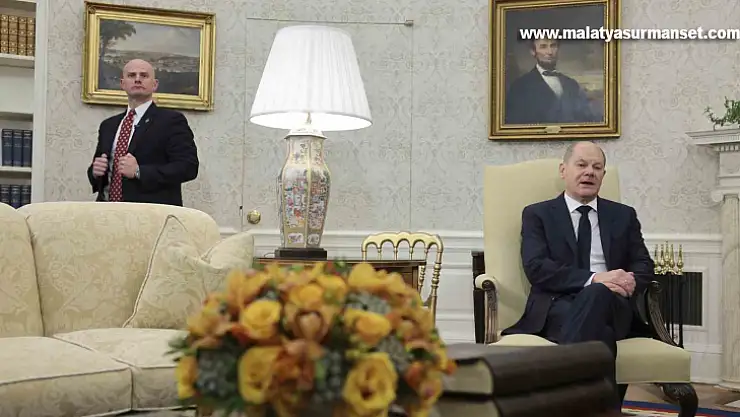 Beyaz Saray'da Biden-Scholz görüşmesi
