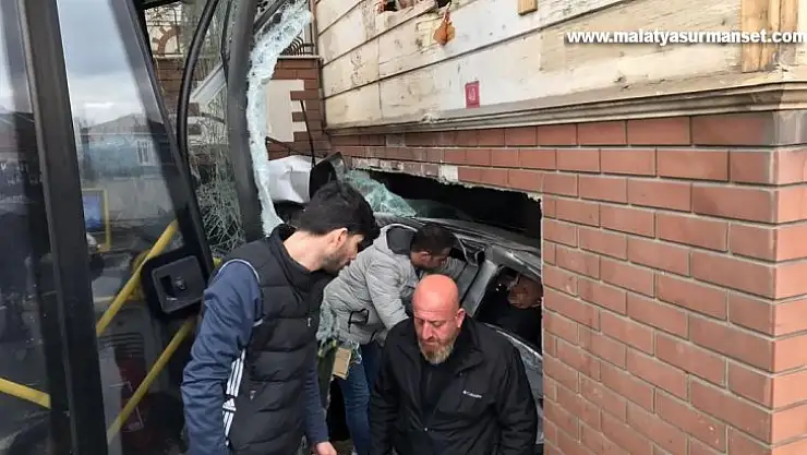 Beykoz'da pedalı sıkışan Özel Halk otobüsü dehşet saçtı: 6 yaralı