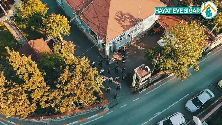 Beyoğlu polisinden 'drone'lu bayram klibi