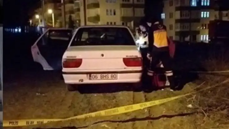Beypazarı'nda bir kişi otomobilinde ölü bulundu