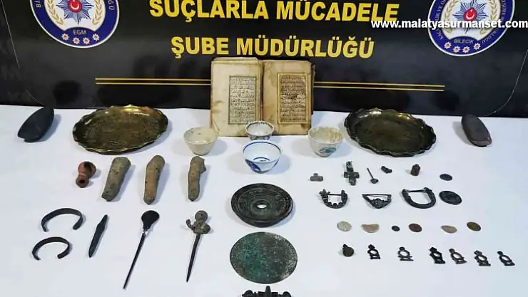 Bilecik'te tarihi eser kaçakçılığı operasyonu