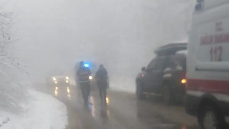 Bilecik'te trafik kazası 6 yaralı