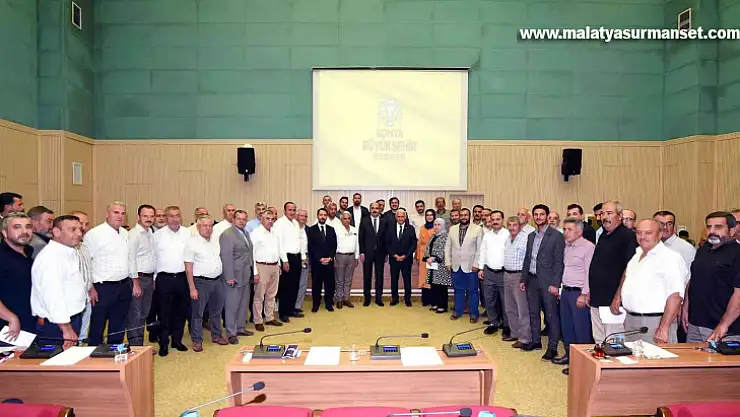Binali Yıldırım Konya Büyükşehir Belediye Meclisi toplantısına katıldı