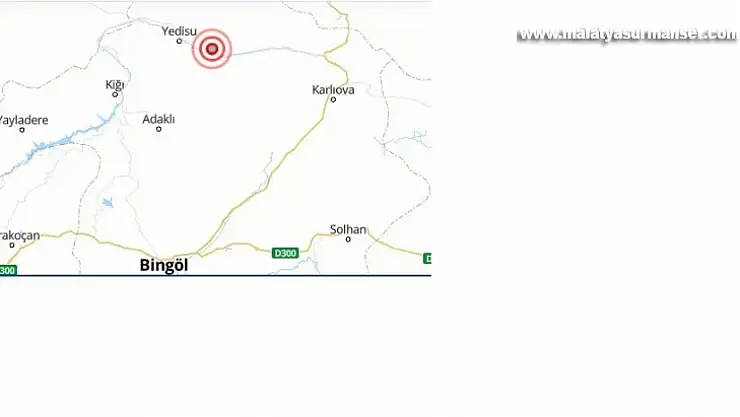 Bingöl'de 3.1 büyüklüğünde deprem