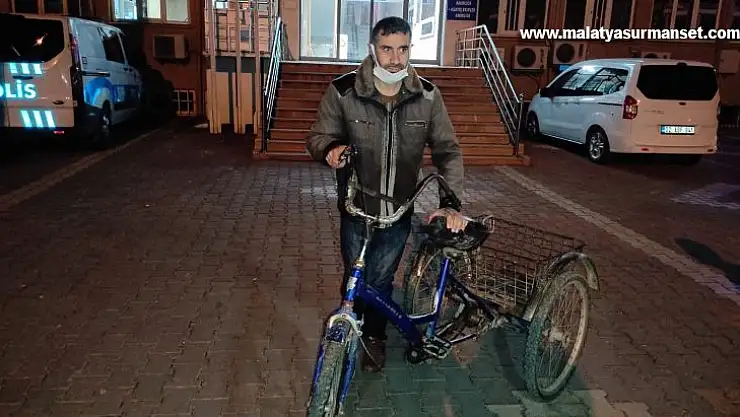 Bisikleti çalınan engelli vatandaş için polis seferber oldu