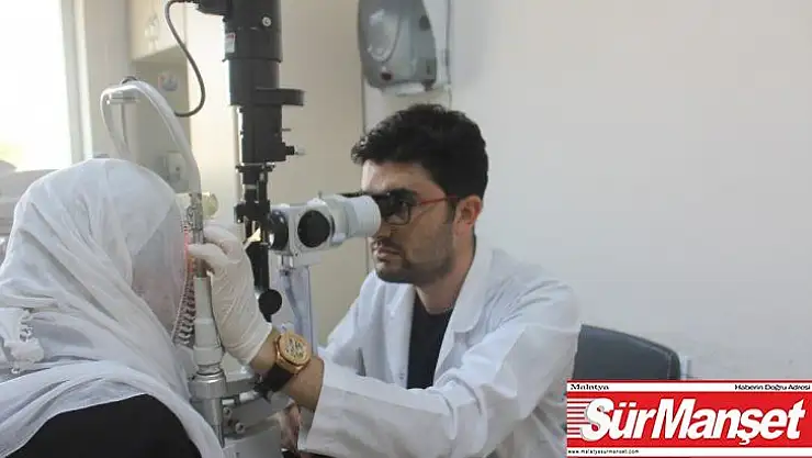 Bismil'de katarakt ameliyatı olan 30 kişi tekrar görmeye başladı