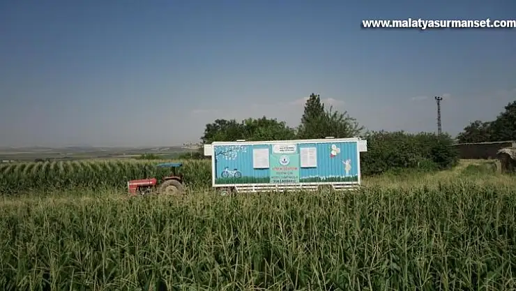 Bismil'de mobil eğitim sınıfları ile kırsalda hayvancılık kursu veriliyor