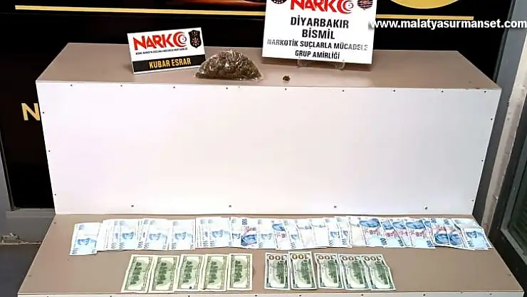 Bismil'de narkotik uygulamasında 1 kişi tutuklandı