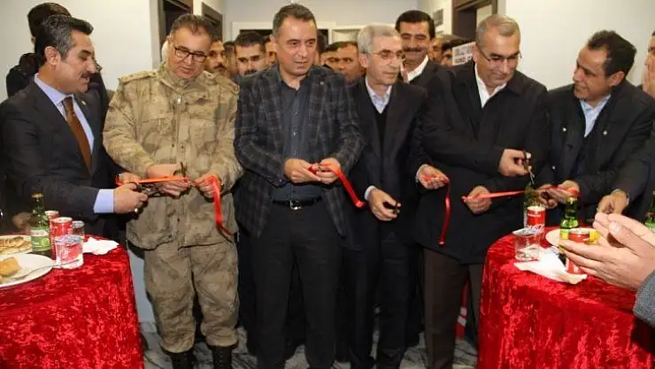 Bismil Kaymakamı Yüksel Muhtarlar Derneği'nin açılışını yaptı