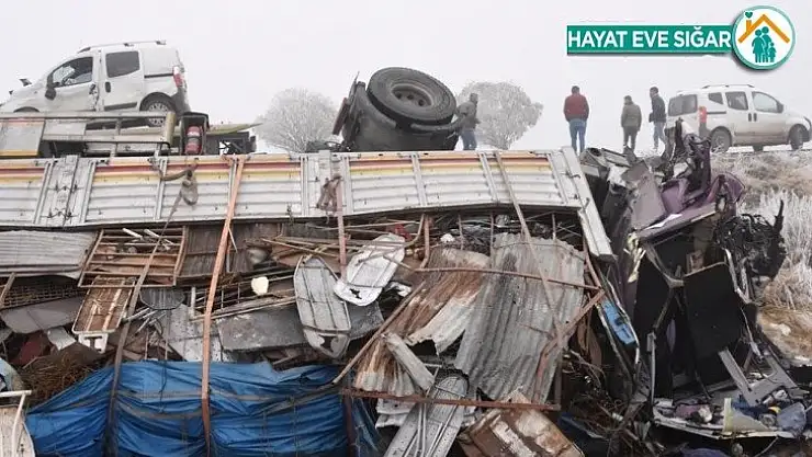 Bitlis'te 7 aracın karıştığı kazada 1 kişi hayatını kaybetti, 5 kişi de yaralandı