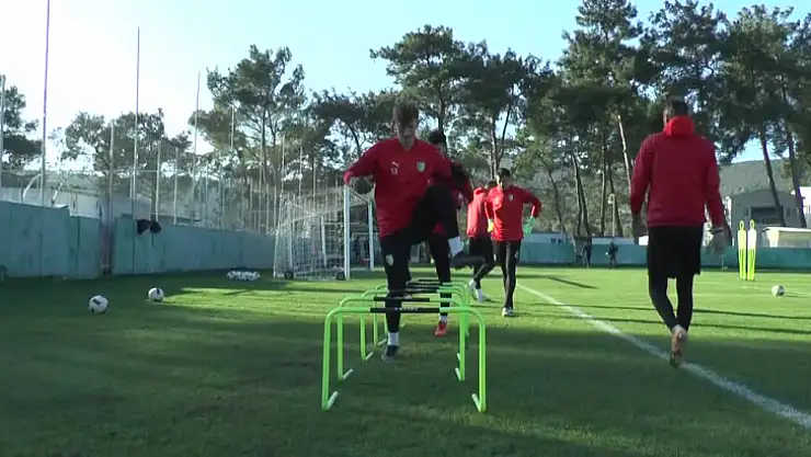 Bodrum FK, Gençlerbirliği maçının hazırlıklarını sürdürdü