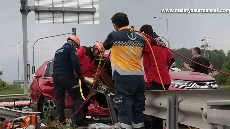 Bolu'da feci kaza: 1 ölü