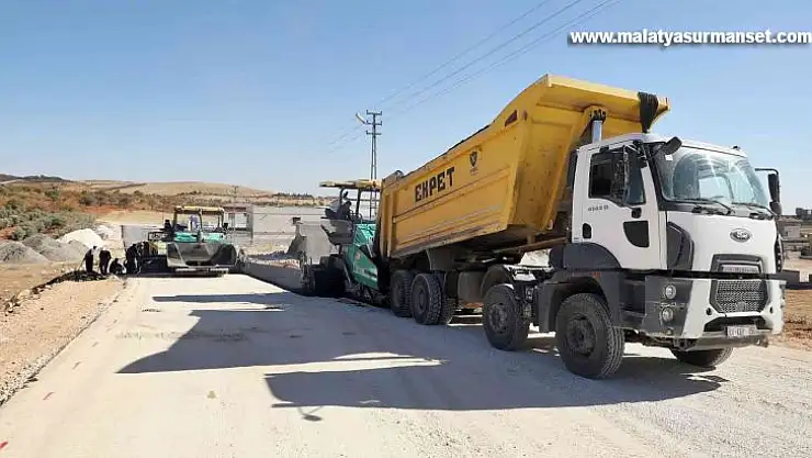 Briketçiler Sitesi'nde asfalt çalışmaları başladı