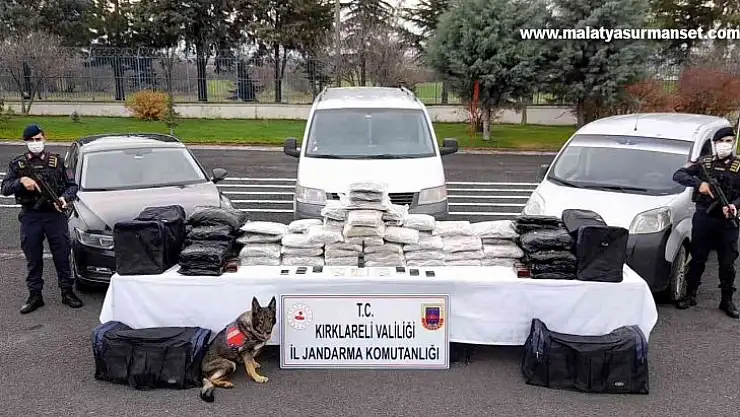 Bulgaristan'dan İstanbul'a uyuşturucu sevkiyatına darbe: 63 kilo uyuşturucu ele geçirildi