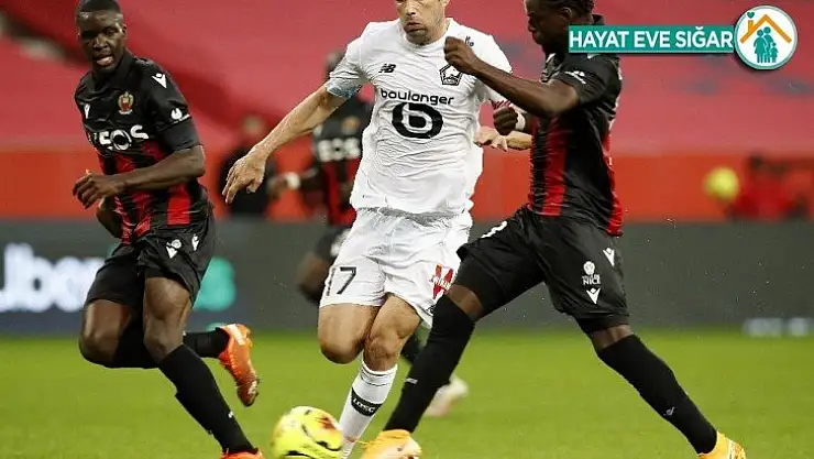 Burak Yılmaz, Lille'e 1 puanı kazandırdı