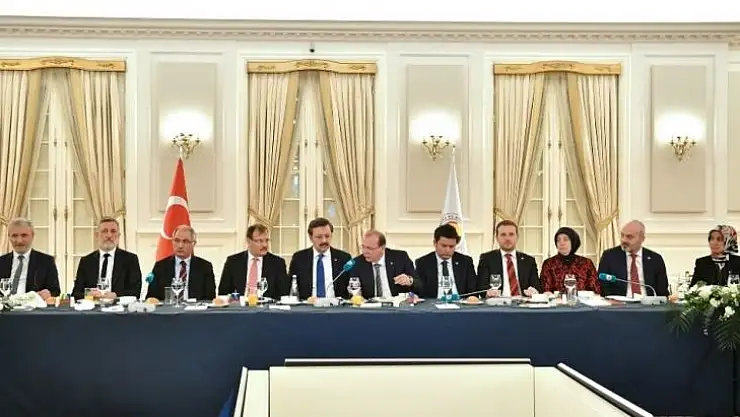 Bursalı vekiller TOBB`da bir araya geldi
