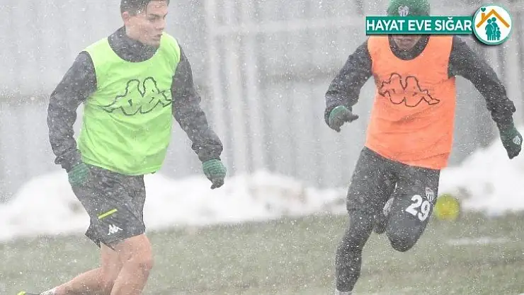 Bursaspor ara vermeden Balıkesirspor maçı hazırlıkları başladı