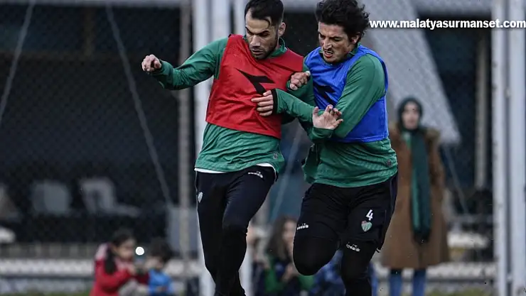 Bursaspor çift idman yaptı