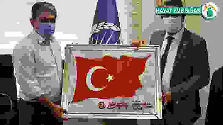 BUTTİM Başkanı Şengül, Zabıta Daire Başkanı Muhammed Emin Tarım'ı ziyaret etti