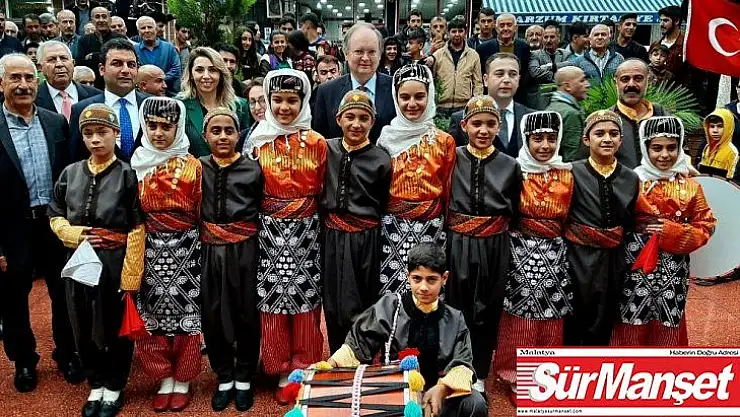 Büyükelçi Christian Berger'e Adıyaman'da davul zurnalı karşılama