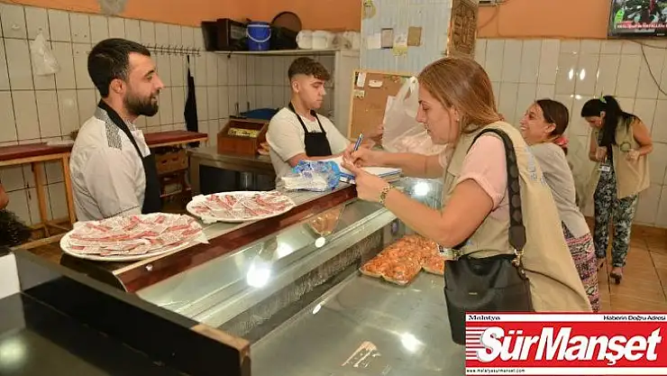 Büyükşehir Belediyesi gıda denetimlerine devam ediyor