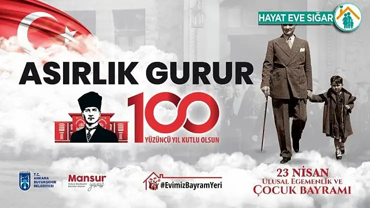 Büyükşehir'den Başkentli çocuklara özel 23 Nisan kutlaması