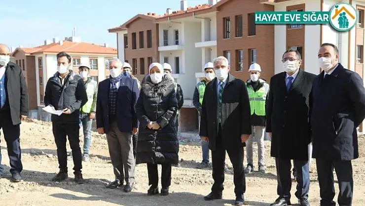 Çalık 6 bin depremzede aileye yeni konutlar inşa ediliyor