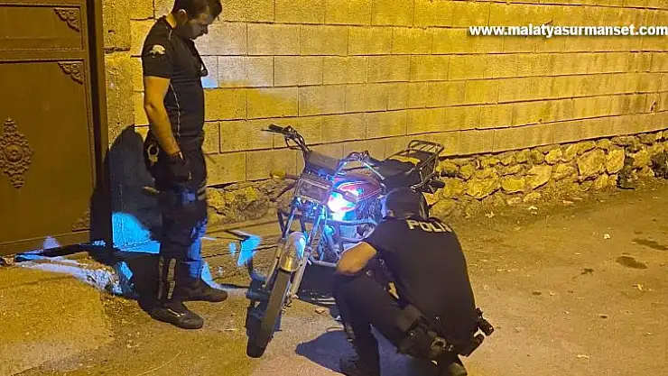 Çalıntı motosikleti Yunus polisleri buldu