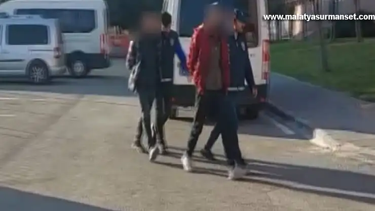 Camiden kablo çalan 2 şüpheli tutuklandı