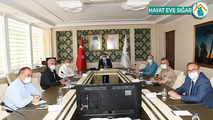 Camilerin ibadete açılmasıyla ilgili toplantı yapıldı