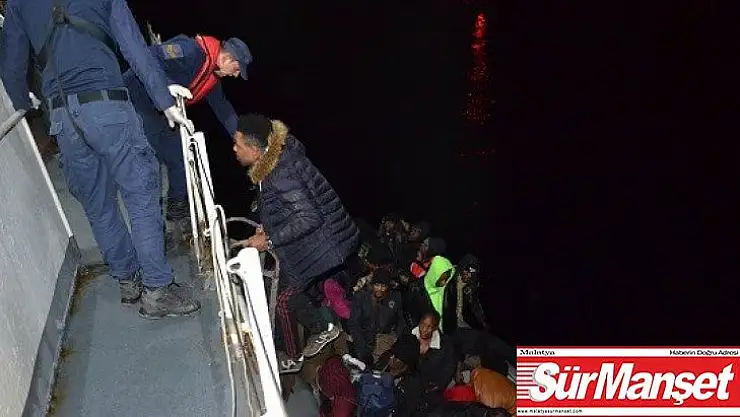 Çanakkale açıklarında 43 düzensiz göçmen yakalandı