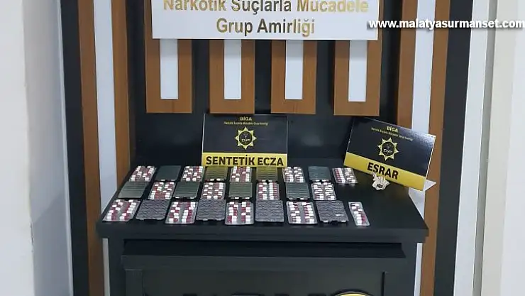 Çanakkale'de bir ayda uyuşturucuya karşı 156 gözaltı